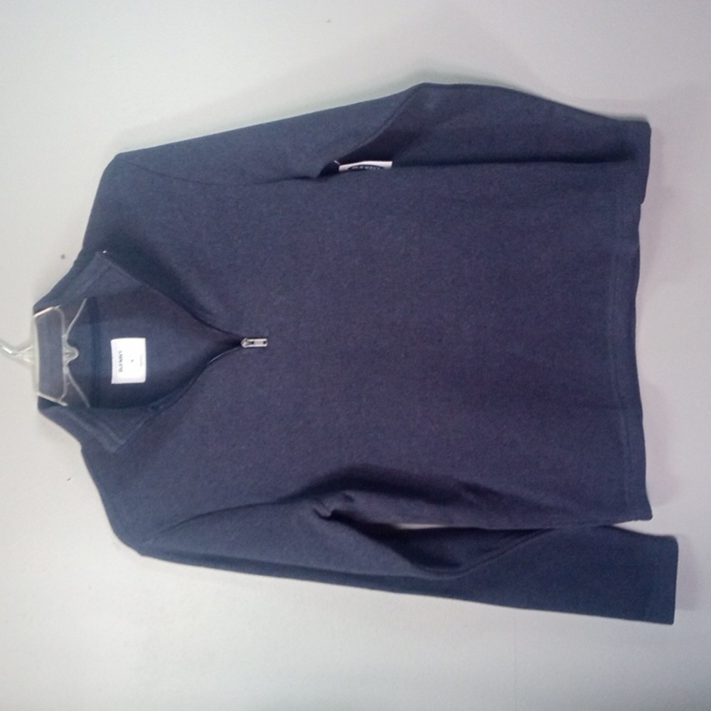 Old Navy Men's Quarter Zip Navy Pullover Size Medium